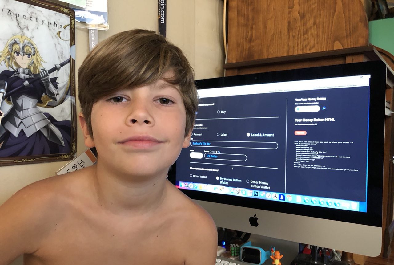 Test Driving the Money Button — Simple Enough for a 9-Year Old Test Driving the Money Button — Simple Enough for a 9-Year Old